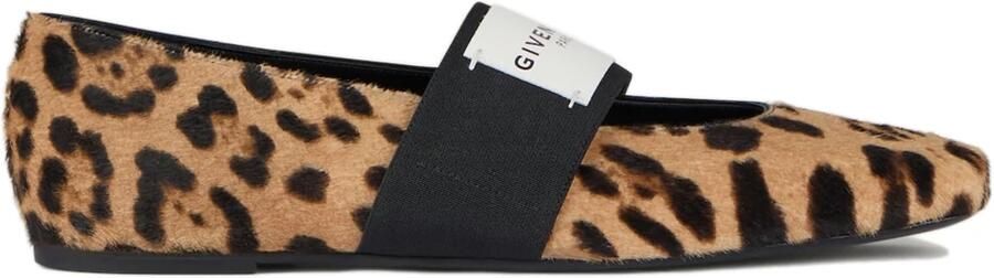 Givenchy Sliced Square Ballerinas