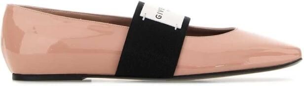 Givenchy Ballerina's van lakleer met kenmerkende band