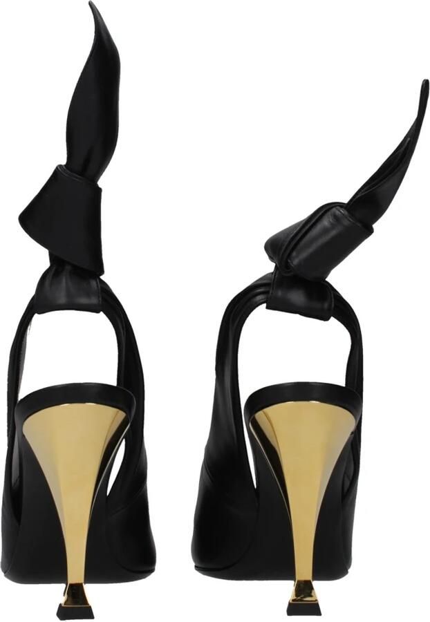 Givenchy Zwarte Slingback Pumps Elegante Strikdetail - Foto 3