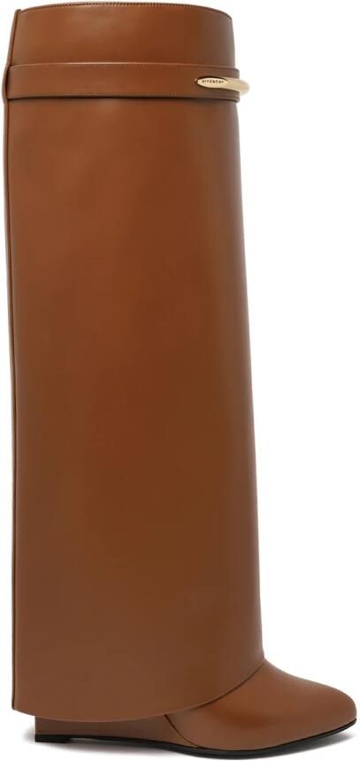 Givenchy Bruine Rubberen Regenlaarzen