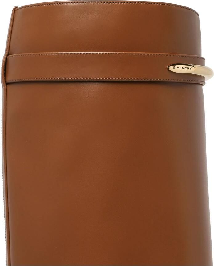 Givenchy Bruine Rubberen Regenlaarzen - Foto 2