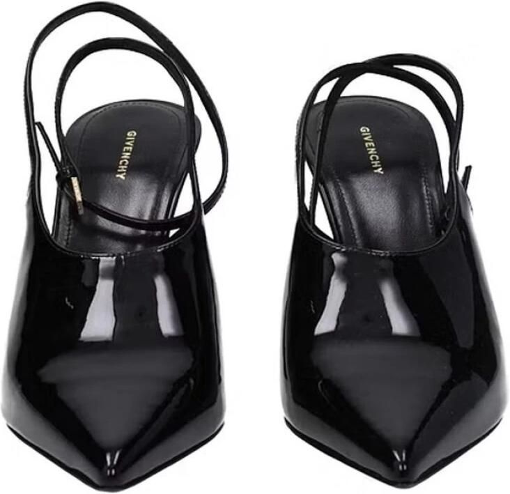 Givenchy Leren Slingback Pumps Patent Hak - Foto 3