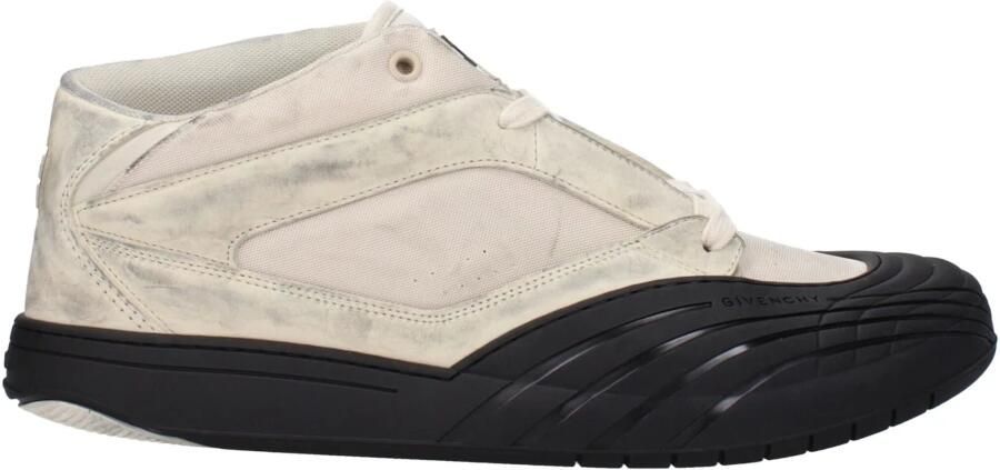 Givenchy Witte Sneakers Distressed 4G Logo White Heren