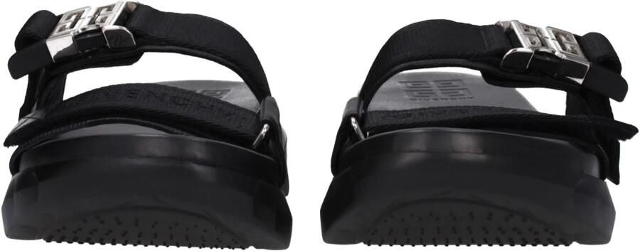 Givenchy Zwarte Stoffen Slipper met Logo Detail - Foto 4