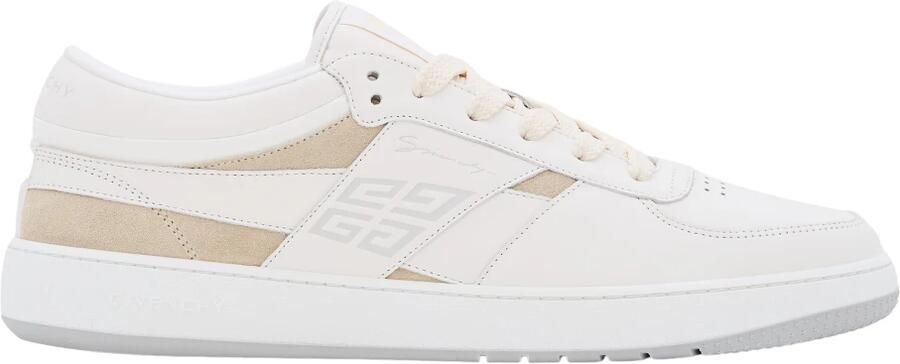 Givenchy Suède Sneakers met Geborduurd Logo White Heren - Foto 3