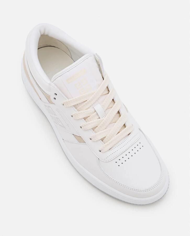 Givenchy Suède Sneakers met Geborduurd Logo White Heren - Foto 4