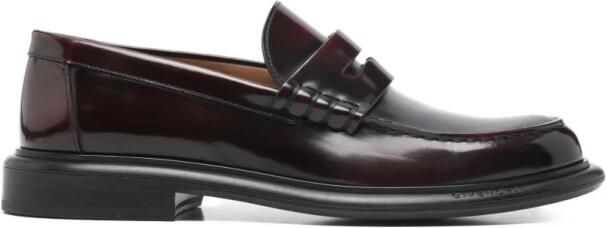 Givenchy Gent Loafers in Geborsteld Leer