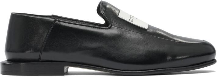 Givenchy Low-Top Sneakers Loafers mit Logo in zwart