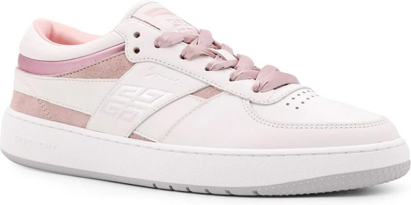 Givenchy Lace Up sneaker van kalfsleer met suède details
