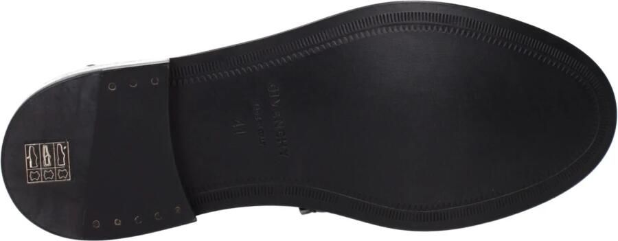 Givenchy Zwarte Loafer Schoenen met Metalen Logo Black Heren - Foto 3