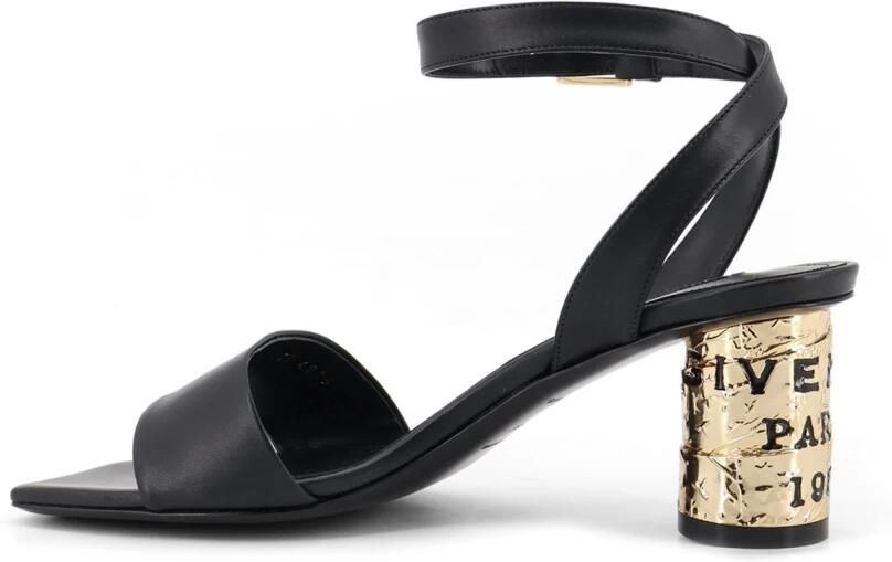 Givenchy Sandalen van leer met blokhak - Foto 3