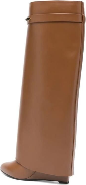 Givenchy Bruine Rubberen Regenlaarzen - Foto 7
