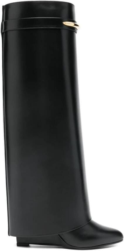Givenchy Shark Lock Wedge Boots