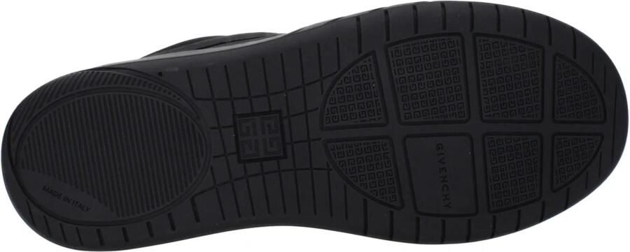 Givenchy Zwarte Leren Sneakers met Logodetail Black Heren - Foto 2