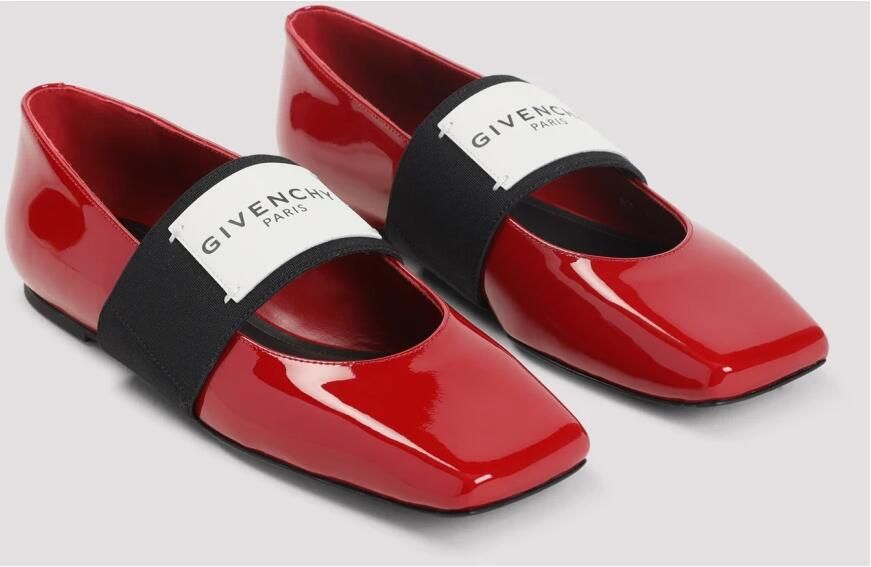 Givenchy Sliced Square Ballerinas