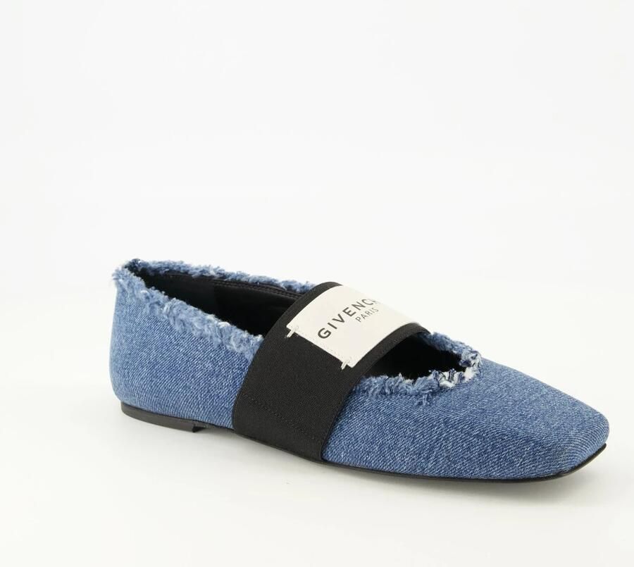 Givenchy Sliced Square Ballerinas