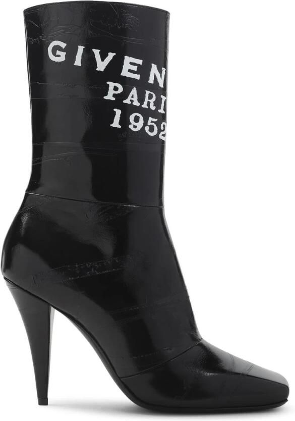 Givenchy Sliced Square Tape Enkellaarzen