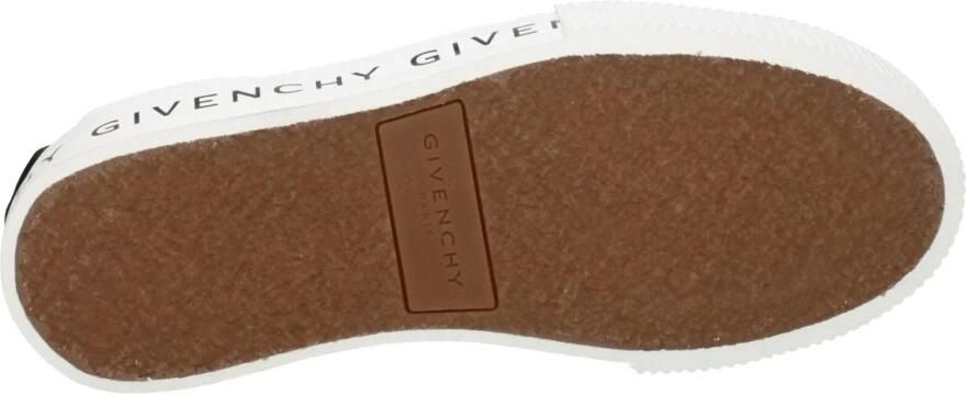 Givenchy Witte Leren Sneakers Sporty Glam