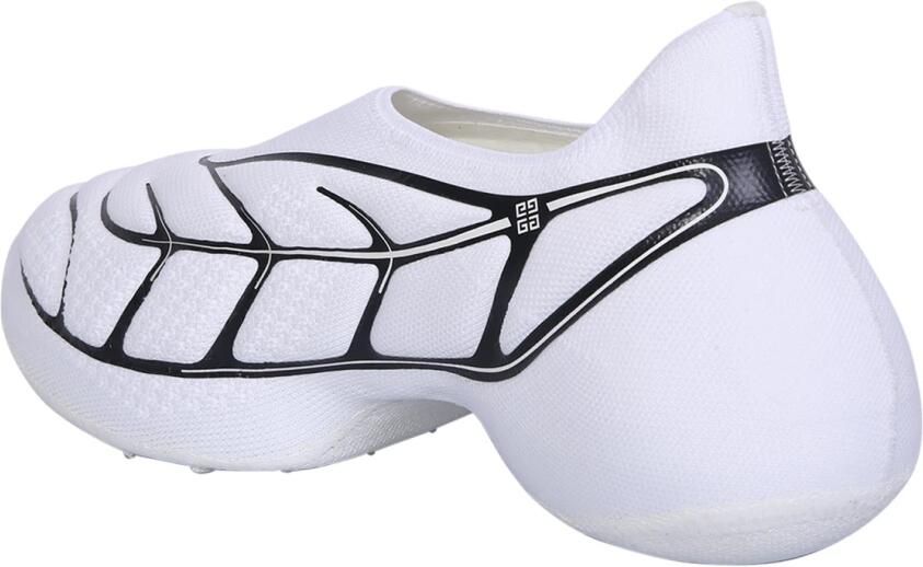 Givenchy Witte Stoffen Sneakers met Zijlogo