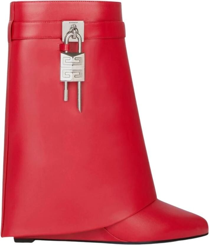 Givenchy Wedge Enkellaarsjes met Hangslotaccent