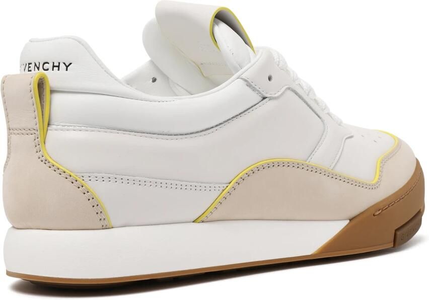 Givenchy Witte Leren Lage Sneakers - Foto 3