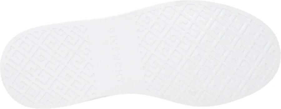 Givenchy Witte Leren Lage Tops Sneakers