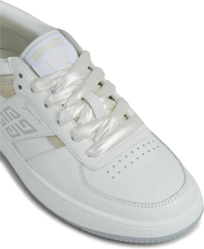 Givenchy Witte platte schoenen met 4G-motief