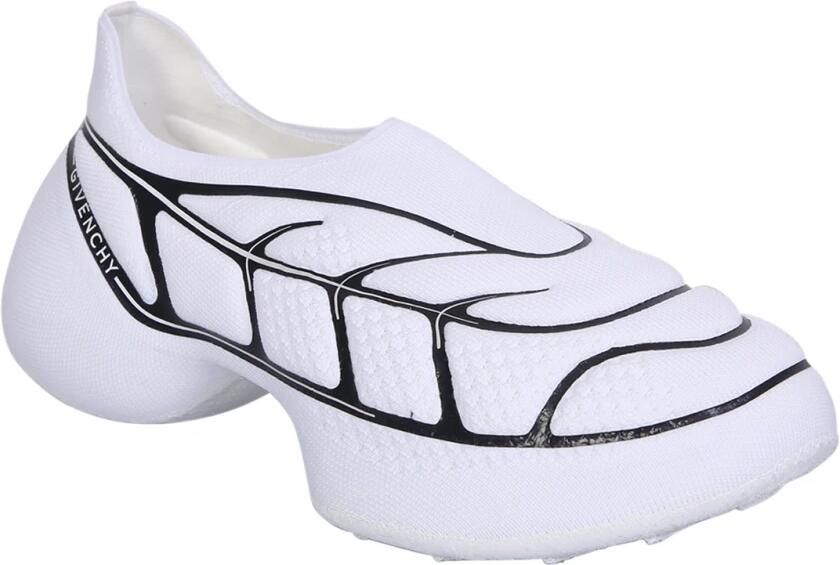 Givenchy Witte Stoffen Sneakers met Zijlogo - Foto 2
