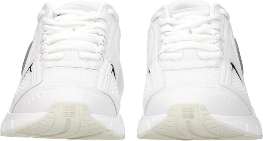Givenchy Witte 4G Reflecterende Sneakers voor Heren White Heren