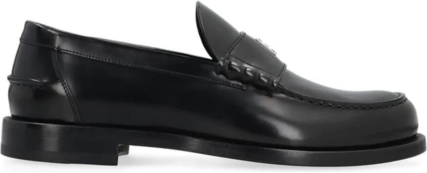 Givenchy Zwarte Loafer Schoenen met Metalen Logo Black Heren - Foto 2
