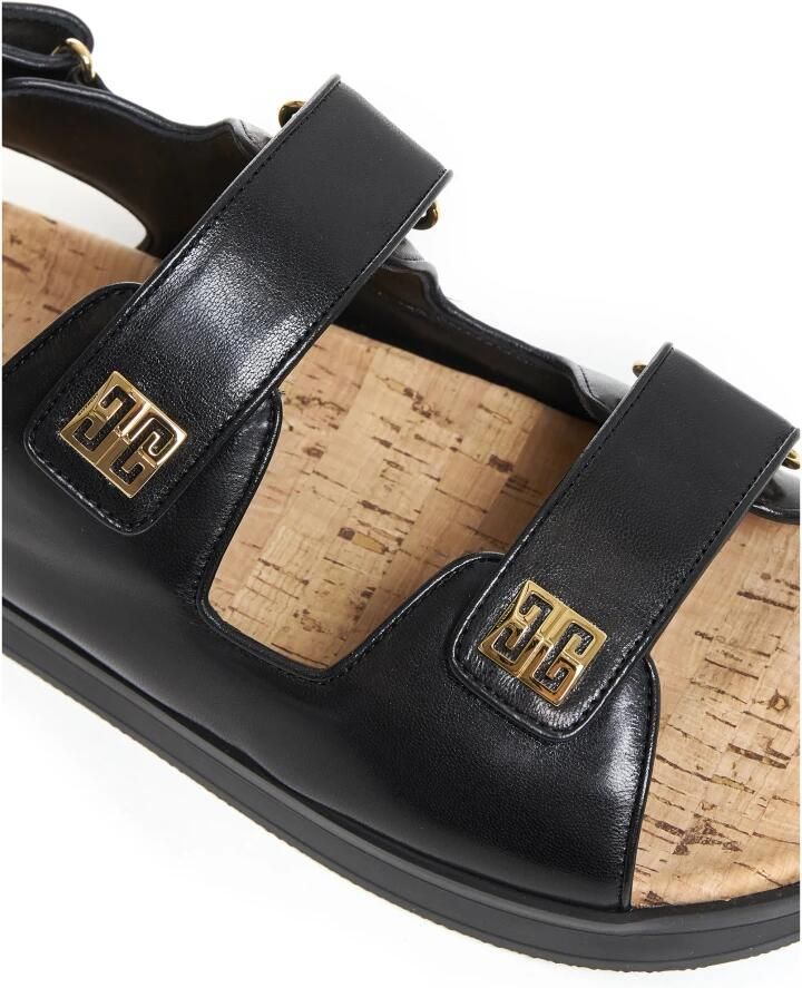 Givenchy Zwarte sandalen met verstelbare bandjes - Foto 2