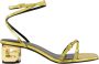 Givenchy Gouden G Cube Strap Sandalen - Thumbnail 1