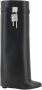 Givenchy Haaienvergrendeling Laarzen met Hangslot Detail - Thumbnail 4