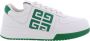 Givenchy Heren G4 Low Sneakers Wit Groen White Heren - Thumbnail 1