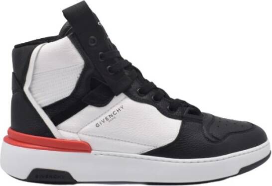 Givenchy Hoge leren sneakers Wit Heren