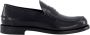 Givenchy Zwarte Loafer Schoenen met Metalen Logo Black Heren - Thumbnail 10