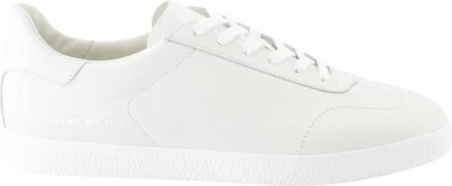 Givenchy Leren Sneakers met Vetersluiting White Heren
