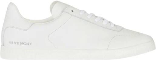 Givenchy Leren Sneakers Wit White Heren