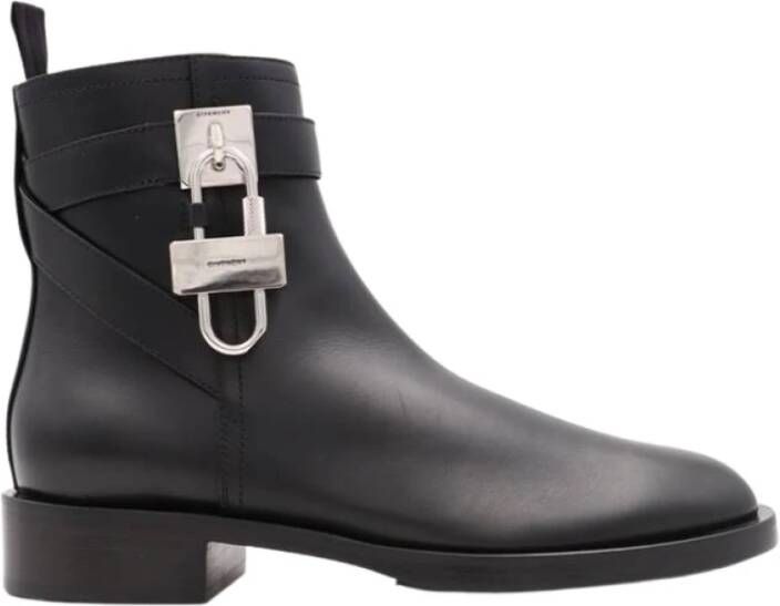 Givenchy Lock Flat Boots Grootte: 37 bestseller: 40 Zwart Dames