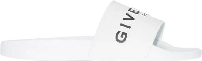 Givenchy Logo -glijbanen Wit