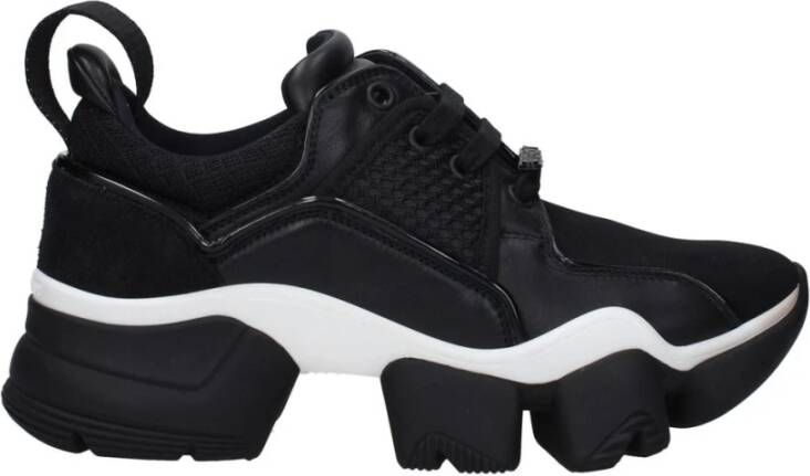 Givenchy Logo Stoffen Sneakers met Vetersluiting