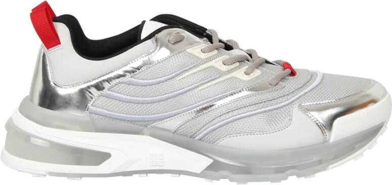 Givenchy Metallic Sneakers Veters Embossed Logo