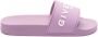 Givenchy Orchidee Paarse Platte Zool Sandalen Purple Dames - Thumbnail 1