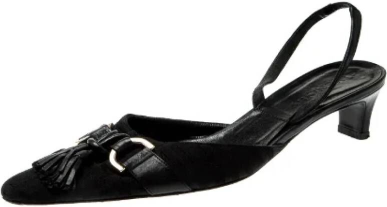 Givenchy Pre-owned Canvas sandals Black Dames