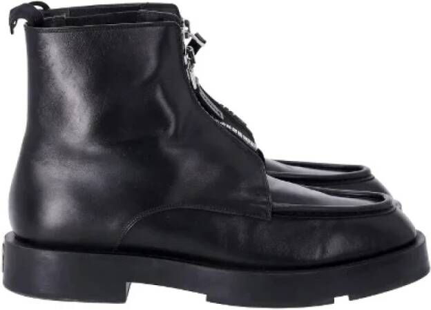 Givenchy Pre-owned Leather boots Black Heren
