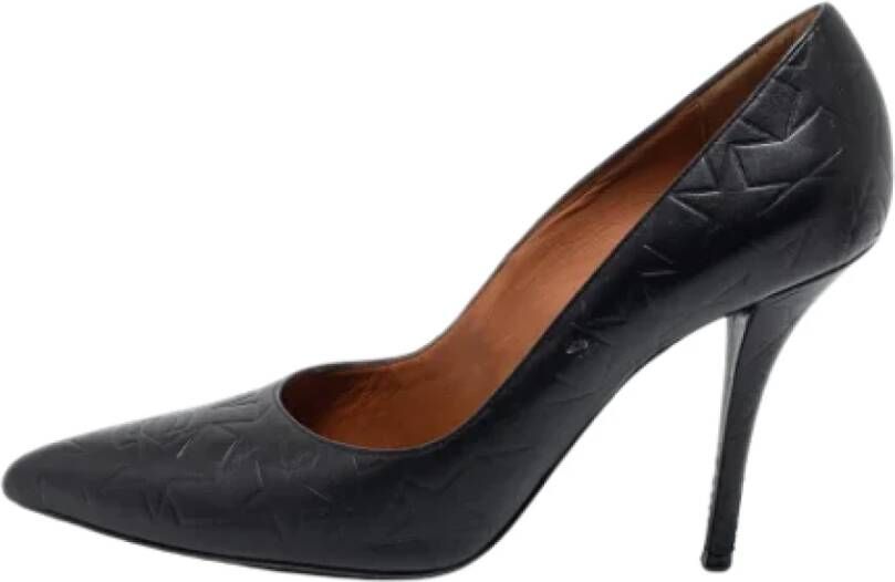 Givenchy Pre-owned Leather heels Black Dames