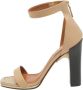 Givenchy Pre-owned Leather sandals Beige Dames - Thumbnail 1