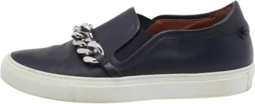 Givenchy Pre-owned Leather sneakers Black Dames