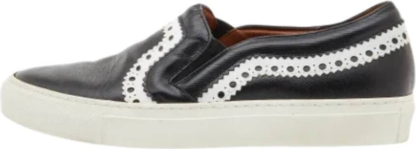 Givenchy Pre-owned Leather sneakers Black Dames