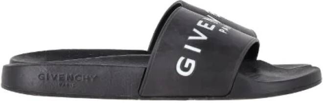 Givenchy Pre-owned Rubber sandals Black Dames